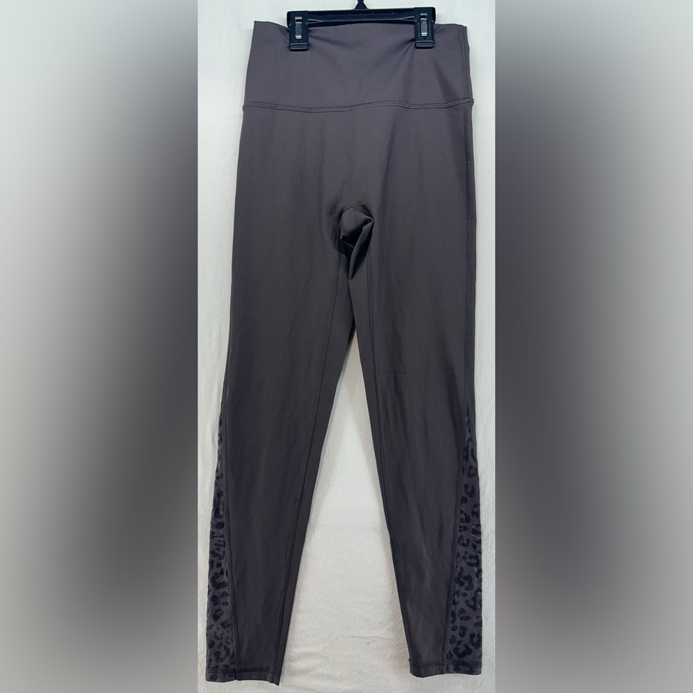 OFFLINE By Aerie Goals 7/8 Hi-Rise Leggings Sheer Ankle Brown Womens Size M